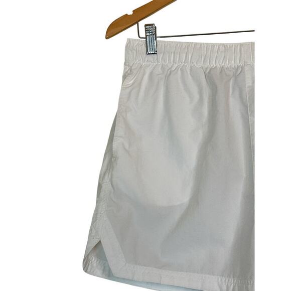 Dick's Sporting Goods Women's High Waisted Notched Woven Shorts Size M White NWT - Picture 4 of 8